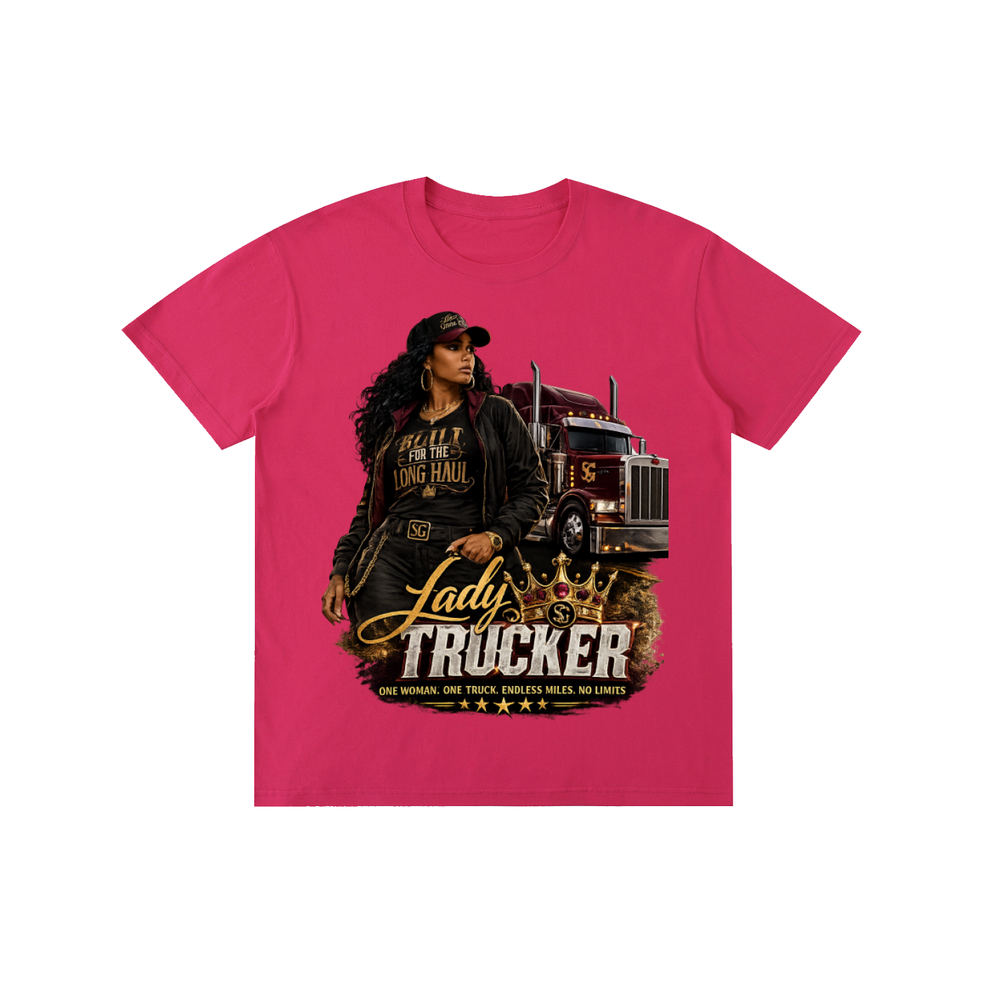 Lady Trucker-One Woman. One Truck. Endless Miles